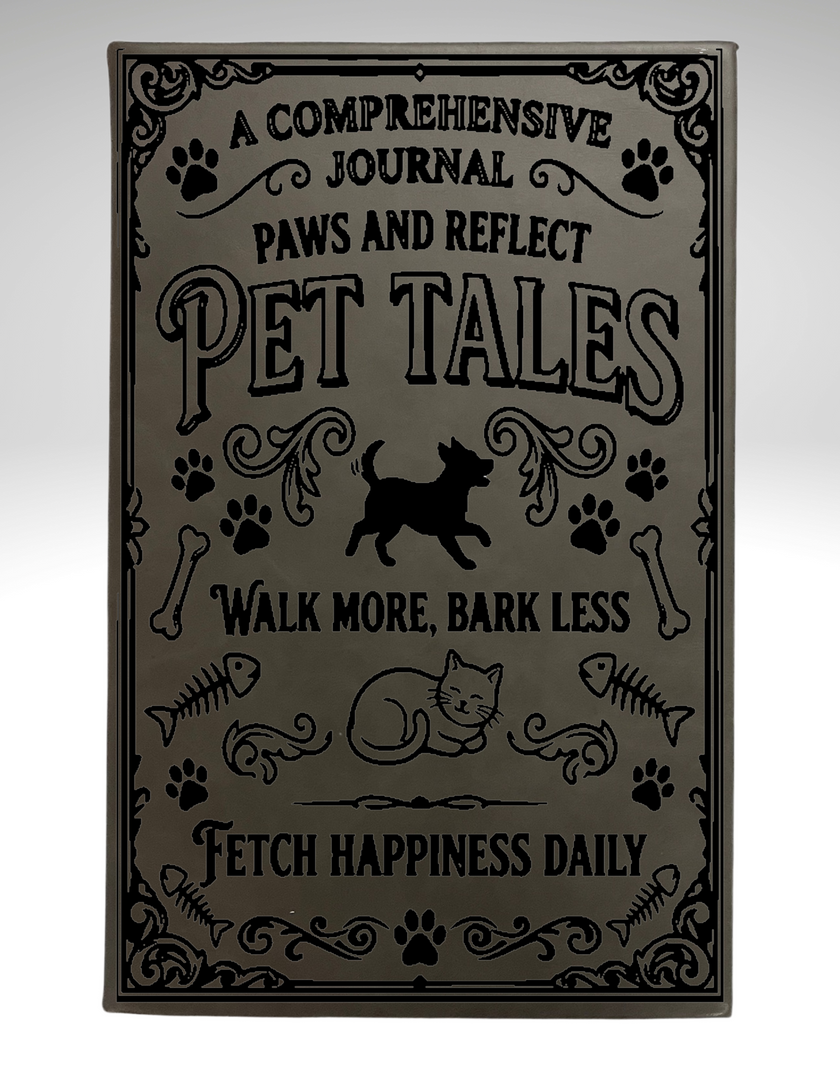 Funny Engraved Leather Journals