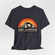 Hike Montana Mountain Adventure T-Shirt — Hiking Graphic Tee