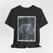 Dachshund Smoking Portrait Tee – Vintage Smokin' Dog Art T-Shirt