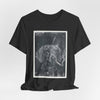 Dachshund Smoking Portrait Tee – Vintage Smokin' Dog Art T-Shirt