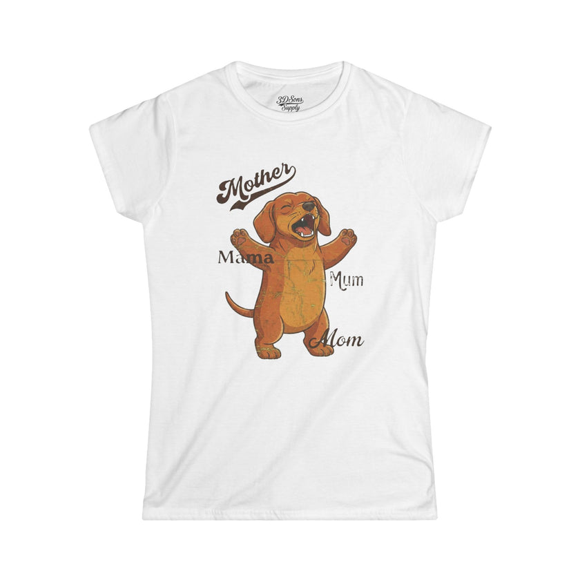Mother's Day Dachshund Mom Tee — Wiener Dog Mama T-Shirt