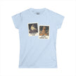 Personalized Polaroid Photo Women's Tee — Custom 2-Image Keepsake