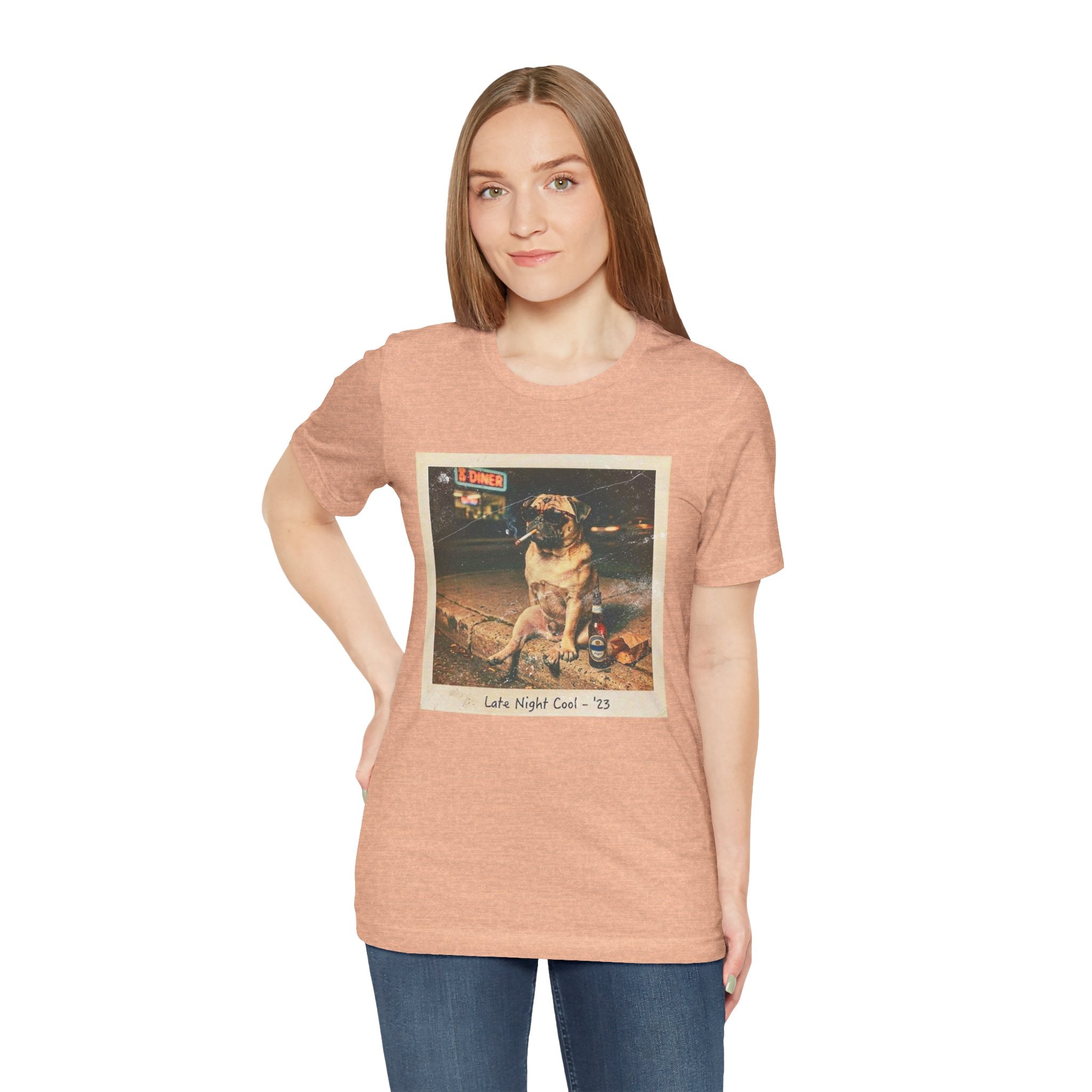 Vintage Pug Photo Tee — 