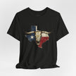 Texas Flag Longhorn Tee - Vintage Texas Skull T-Shirt