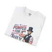 Pumped for July 4th Abraham Lincoln T-Shirt | Funny Patriotic Tee