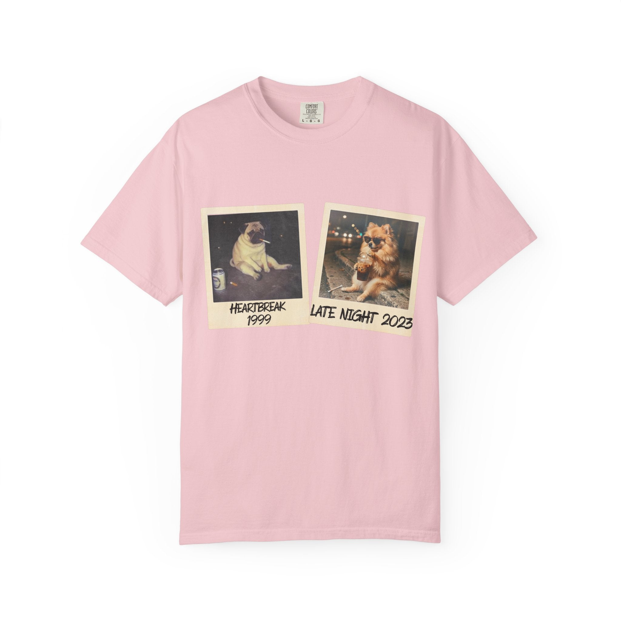 Personalized Polaroid Photo T-Shirt — Custom 2-Image Keepsake