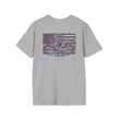 Dont Tread On Me Flag Tee Shirt American Gadsden Patriotic Independence Day Tee