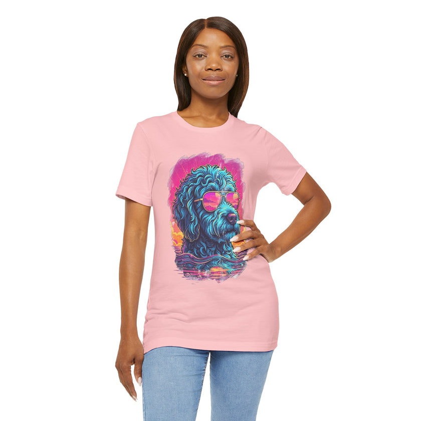 Doodle Vice City 90s Retro Tee — Funny Vintage Style T-Shirt