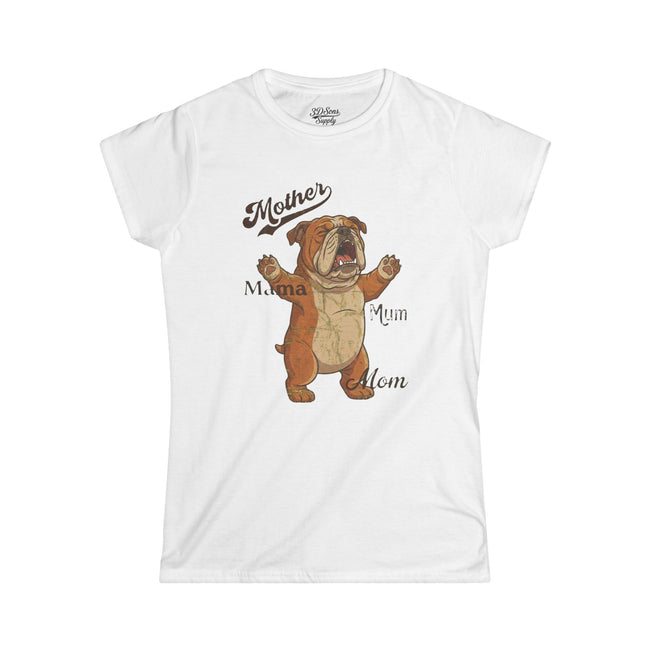 Mother's Day English Bulldog Mom T-Shirt — Bulldog Mama Tee