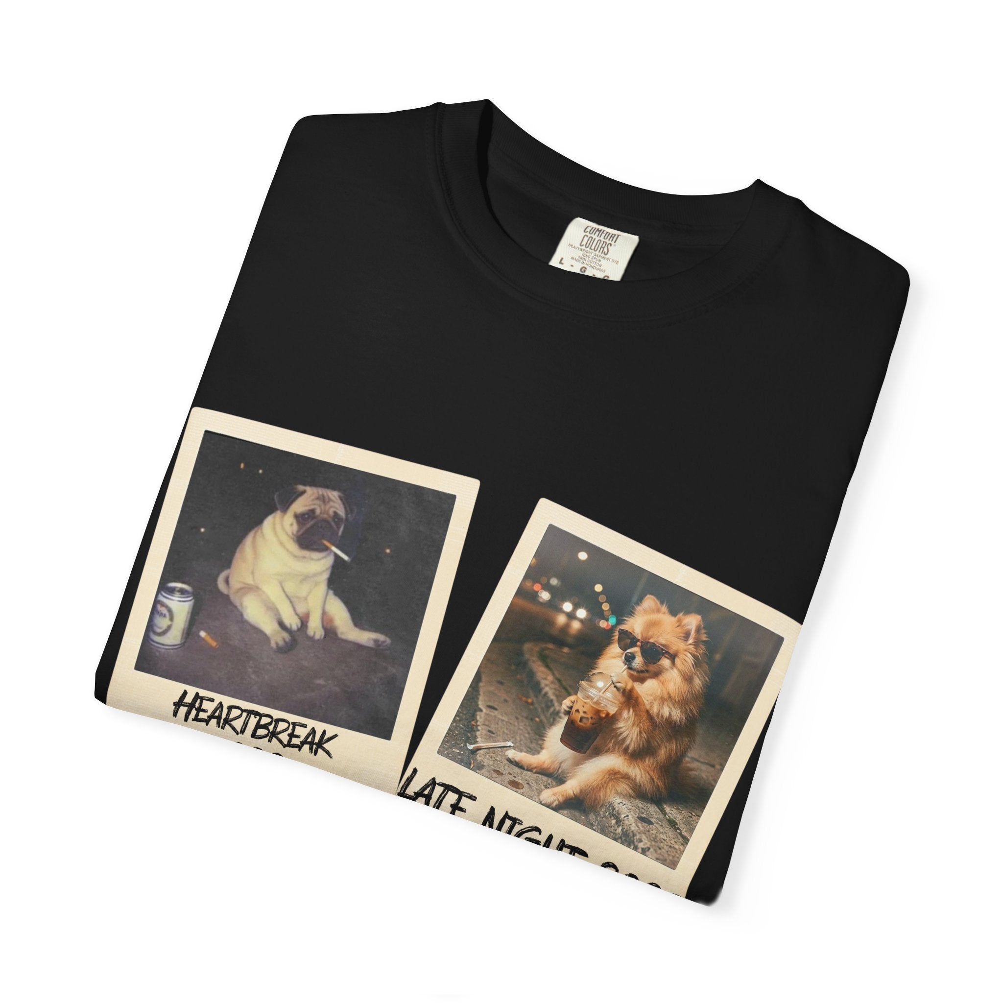 Personalized Polaroid Photo T-Shirt — Custom 2-Image Keepsake