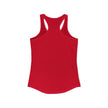 American Flag Longhorn Skull Women's Racerback Tank
