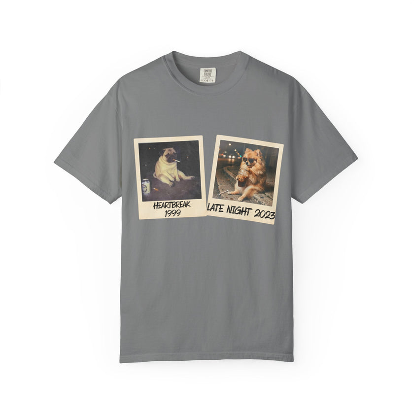Personalized Polaroid Photo T-Shirt — Custom 2-Image Keepsake
