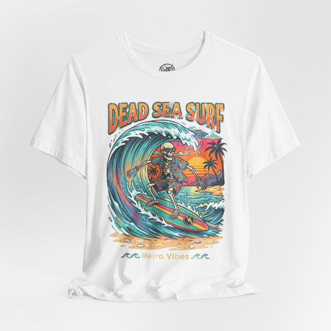 Dead Sea Surf Shark Attack T-Shirt | Bold Nautical Graphic Tee – 3D Sons Supply Co