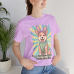Easter Dog Tee — “Eggs Are Overrated...Treats Are Not” Corgi Retro Graphic T-Shirt