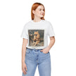 Iced Coffee Night Dog Tee — Late-Night Curb Pomeranian Graphic T-Shirt