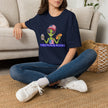 American Alien with Hot Dog and Beer T-Shirt | USA Flag Cap Fourth of July