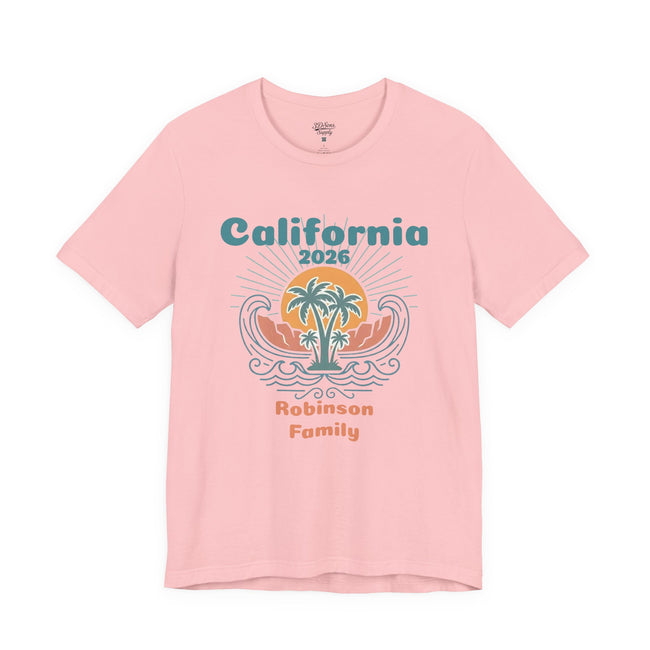 Personalized Family Vacation T-Shirt