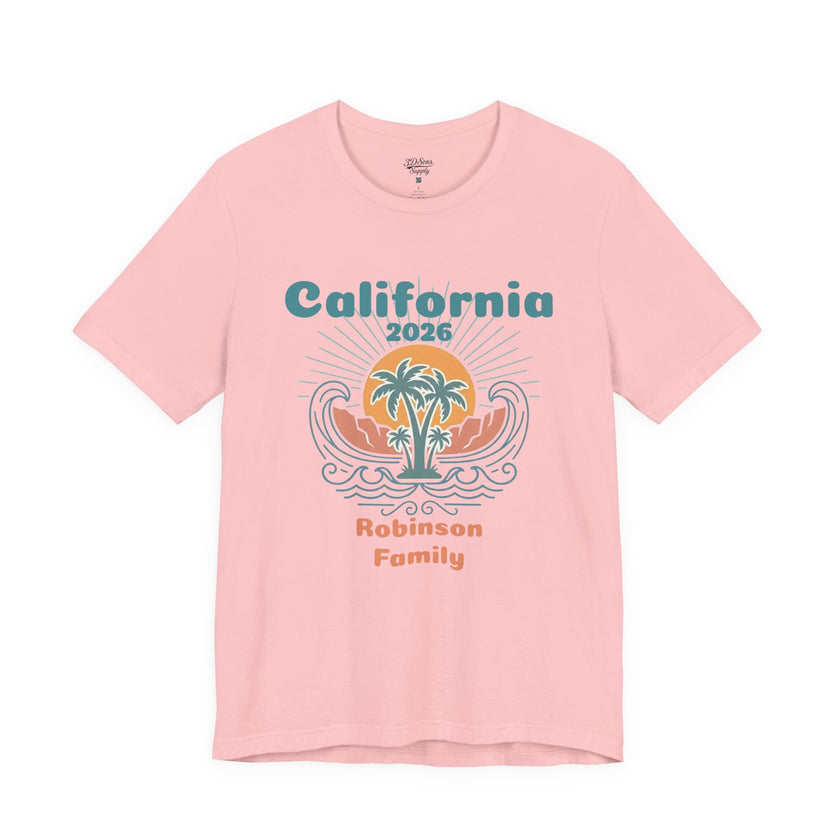 Personalized Family Vacation T-Shirt