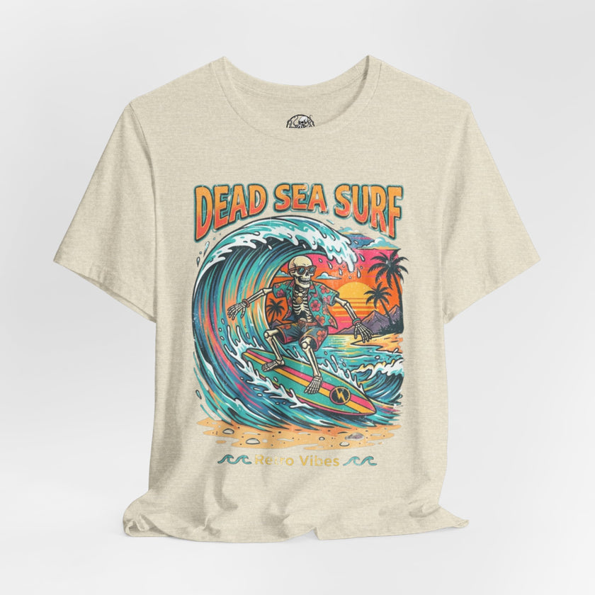 Dead Sea Surf Shark Attack T-Shirt | Bold Nautical Graphic Tee – 3D Sons Supply Co