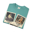 Personalized Polaroid Photo Tee — Custom 3 Image & Text Options