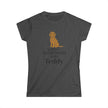Personalized Karma Golden Doodle Name Tee | Mid Century Dog Shirt