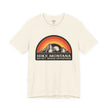 Hike Montana Mountain Adventure T-Shirt — Hiking Graphic Tee