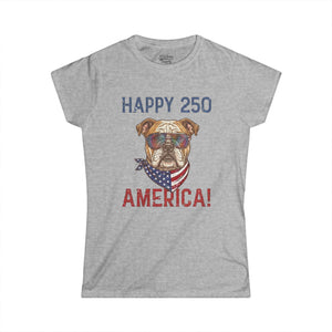 Patriotic Bulldog Tee - 