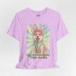 Easter Dog Tee — “Eggs Are Overrated...Treats Are Not” Corgi Retro Graphic T-Shirt
