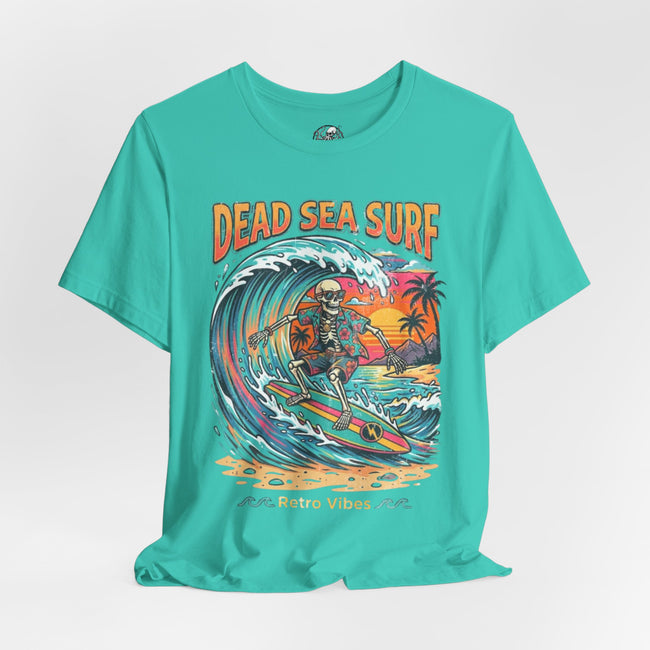 Dead Sea Surf Shark Attack T-Shirt | Bold Nautical Graphic Tee – 3D Sons Supply Co
