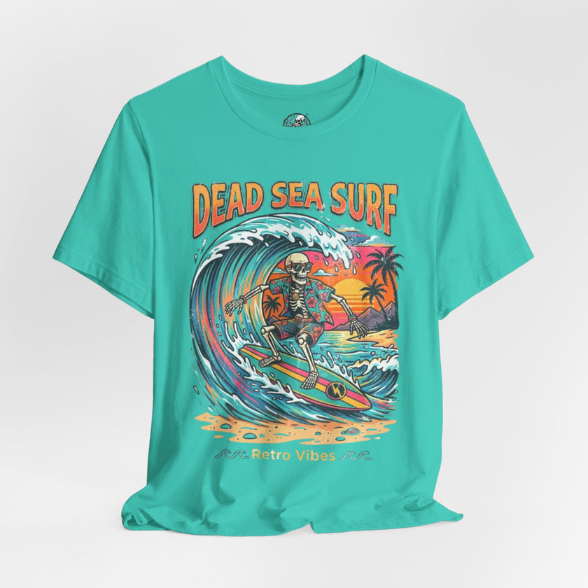 Dead Sea Surf Shark Attack T-Shirt | Bold Nautical Graphic Tee – 3D Sons Supply Co