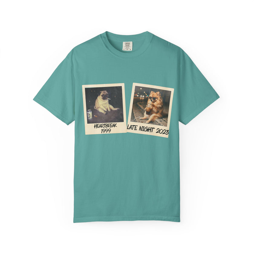 Personalized Polaroid Photo T-Shirt — Custom 2-Image Keepsake