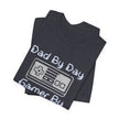 Personalized Dad By Day Gamer By Night T-Shirt — Established 2018 Retro Controller Tee