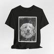 Great Pyrenees Smoke Photo Tee — Vintage Pup Graphic T-Shirt
