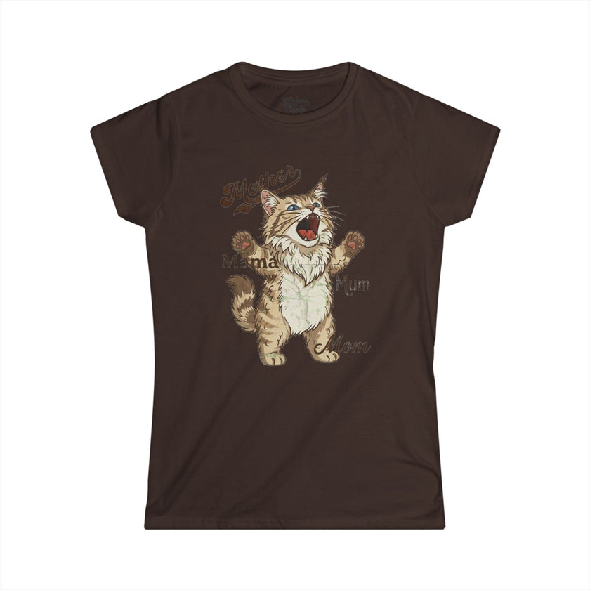 Maine Coon Cat Mama Mother's Day Tee