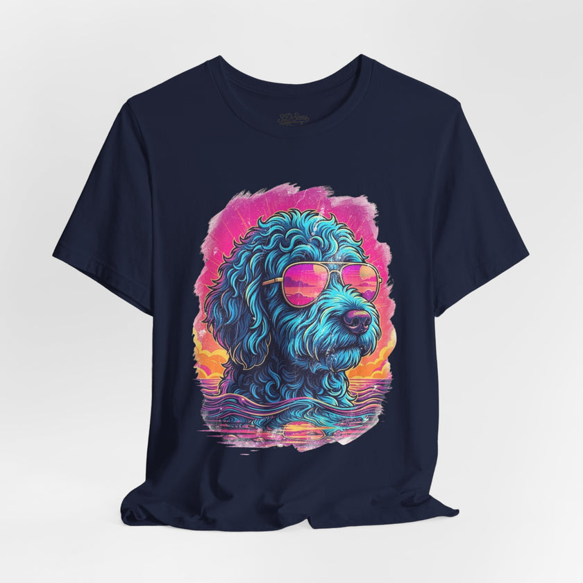 Doodle Vice City 90s Retro Tee — Funny Vintage Style T-Shirt