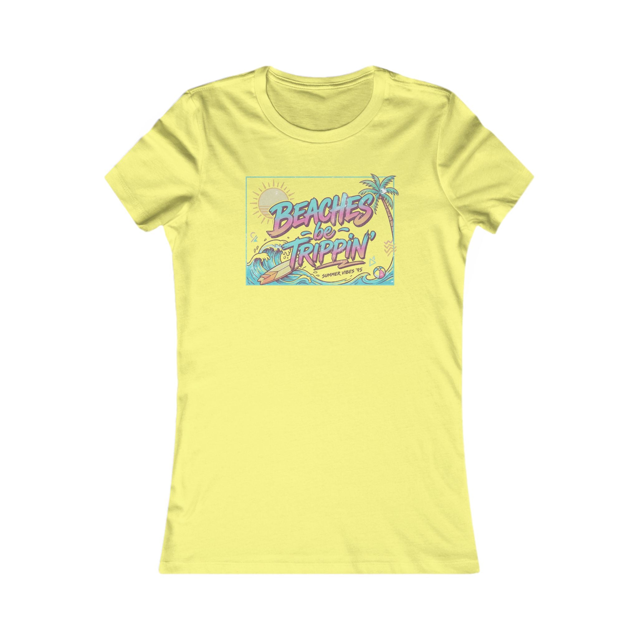 Women Beaches  Be Trippin' 90's Style Tee Shirt