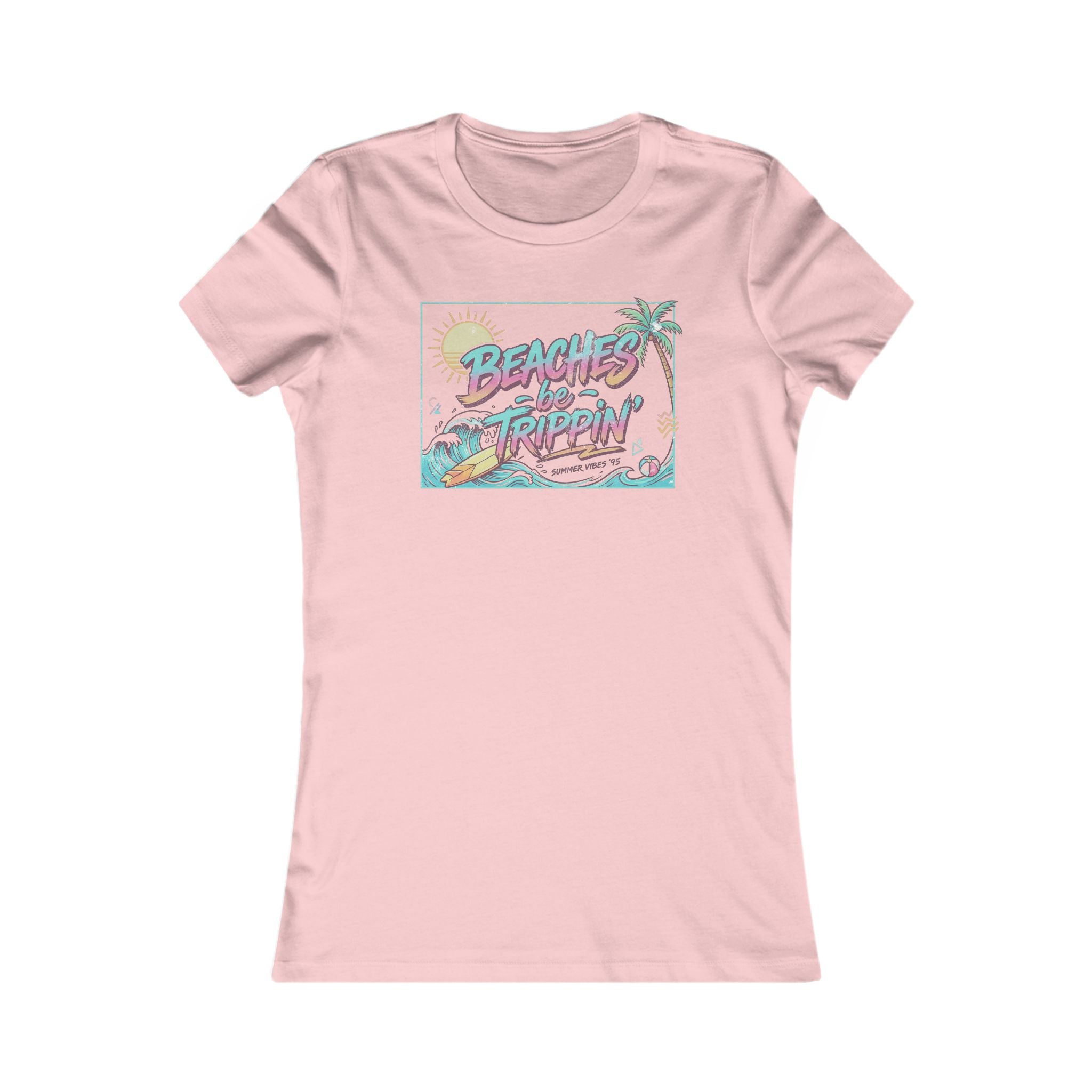 Women Beaches  Be Trippin' 90's Style Tee Shirt