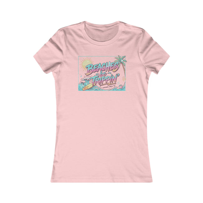 Women Beaches  Be Trippin' 90's Style Tee Shirt