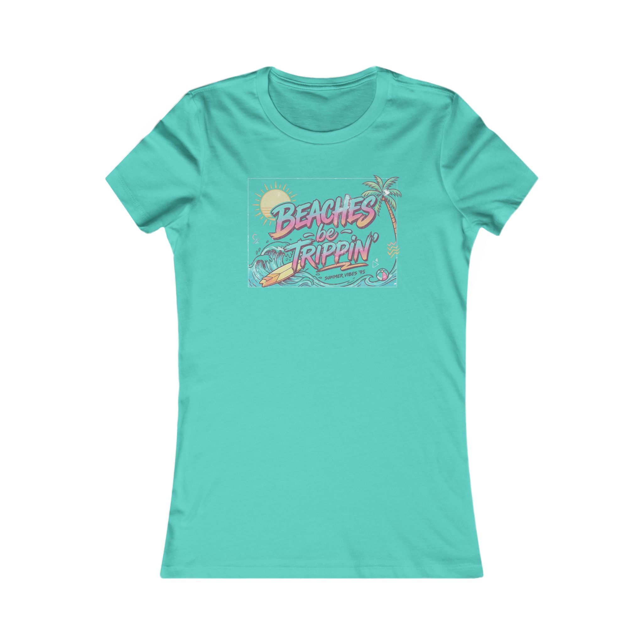 Women Beaches  Be Trippin' 90's Style Tee Shirt