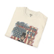 Pumped for July 4th T-Shirt | Patriotic Buff Abraham Lincoln Flag Design
