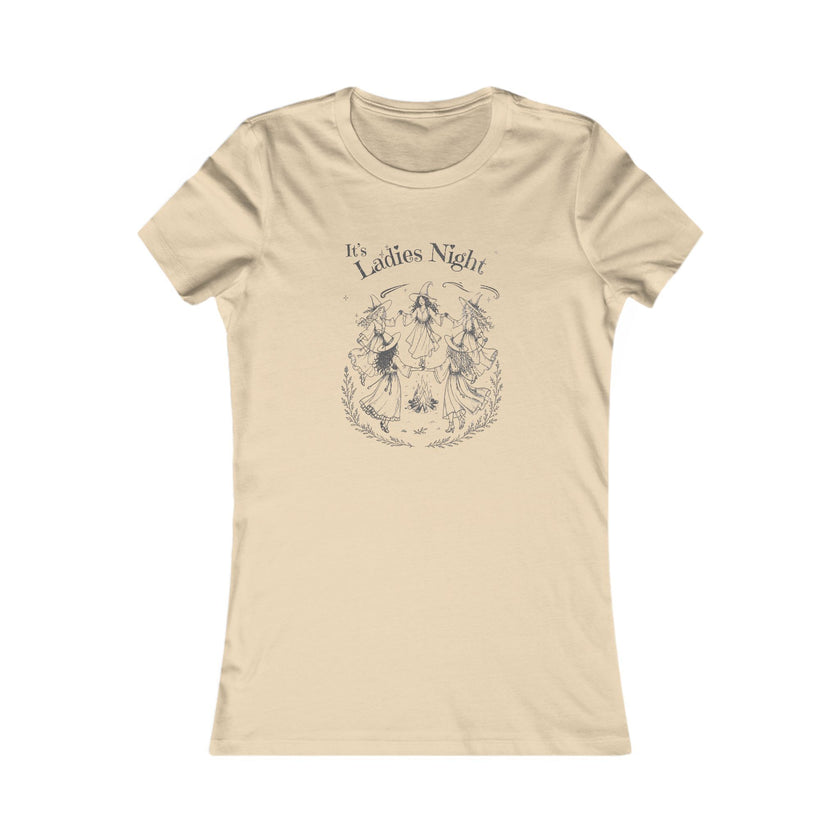 Ladies' Night Floral Witch Tee — 