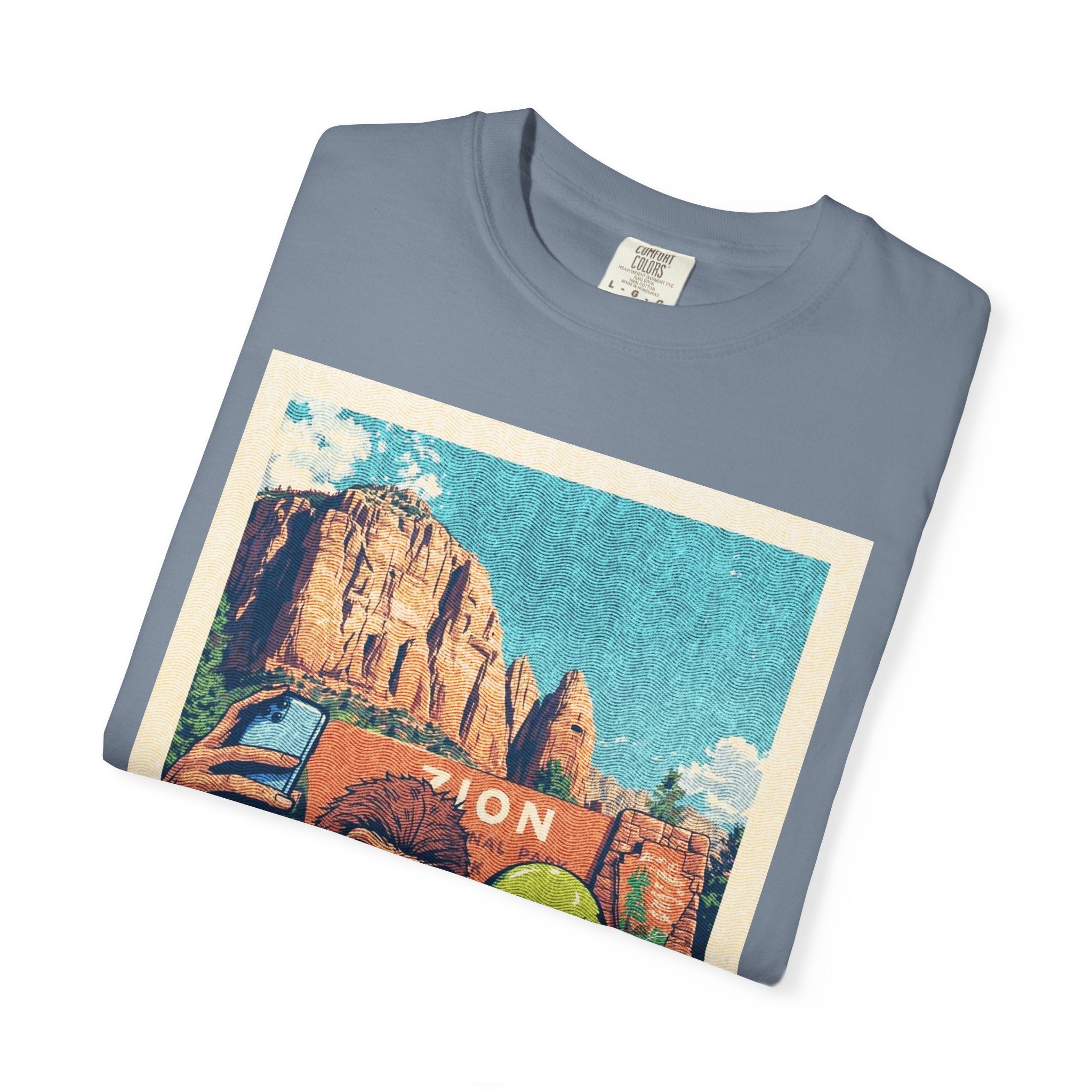 Alien & Bigfoot Zion National Park T-Shirt — National Park Adventure Tee