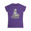 DJ Doodle Dog Women's Tee — Cute Turntable Graphic