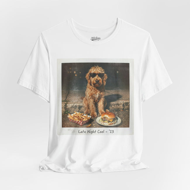 Dog Diner T-Shirt — 'Late Night Cool' Graphic Tee