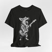 Corgi Rockstar T‑Shirt — Guitar Playing Dog Graphic Tee