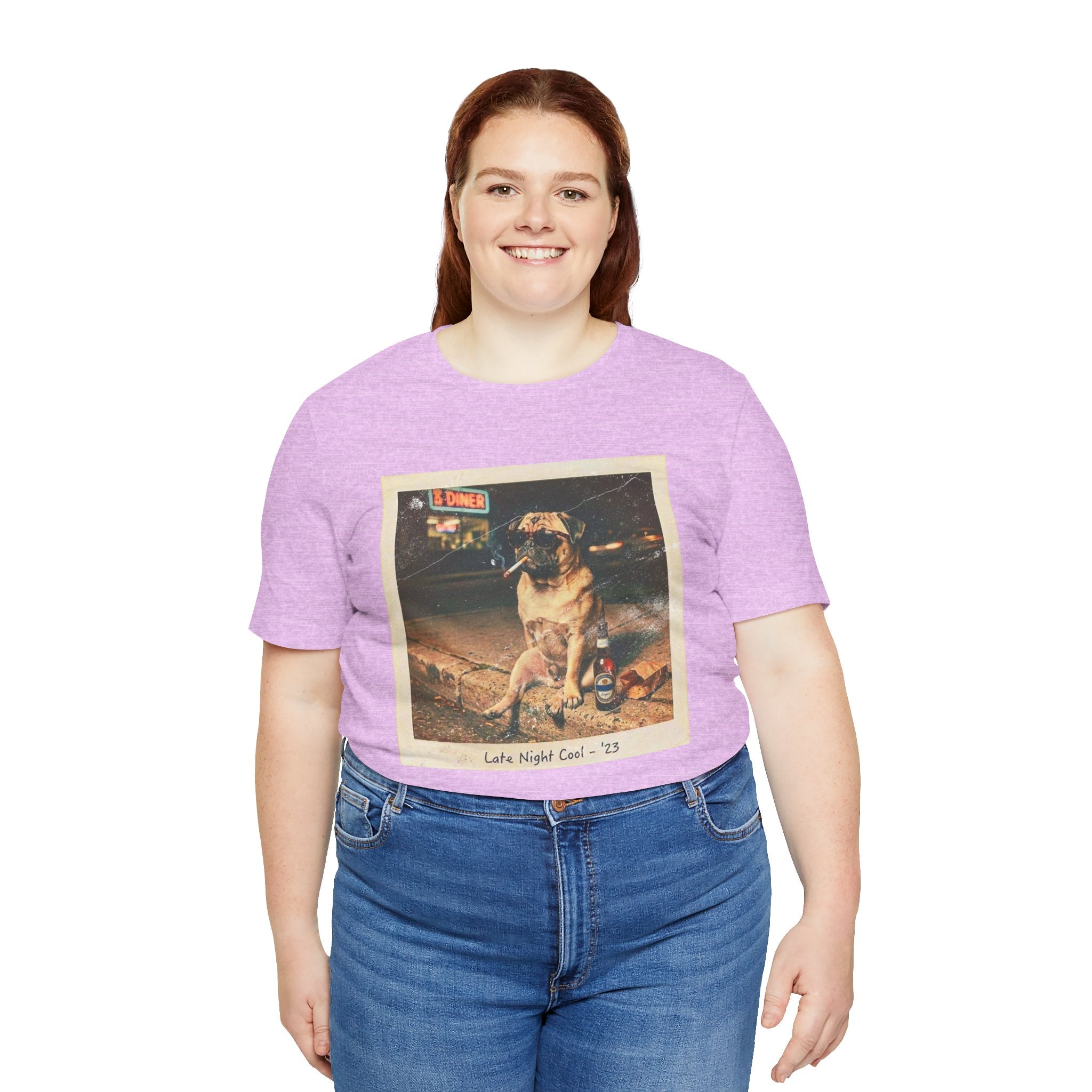 Vintage Pug Photo Tee — 