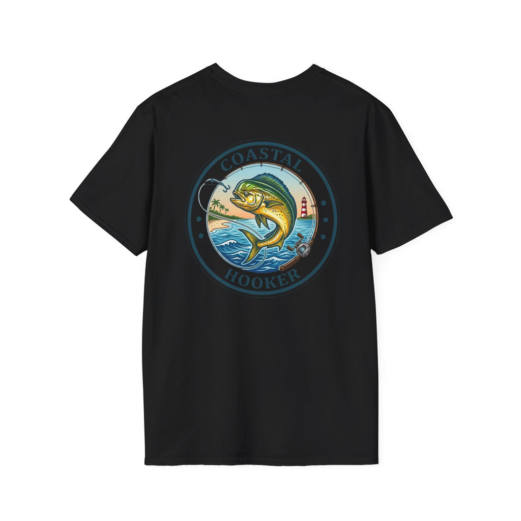Coastal Hooker Tropical Dorado T-Shirt | Fishing Graphic Tee, Dead Sea Surf
