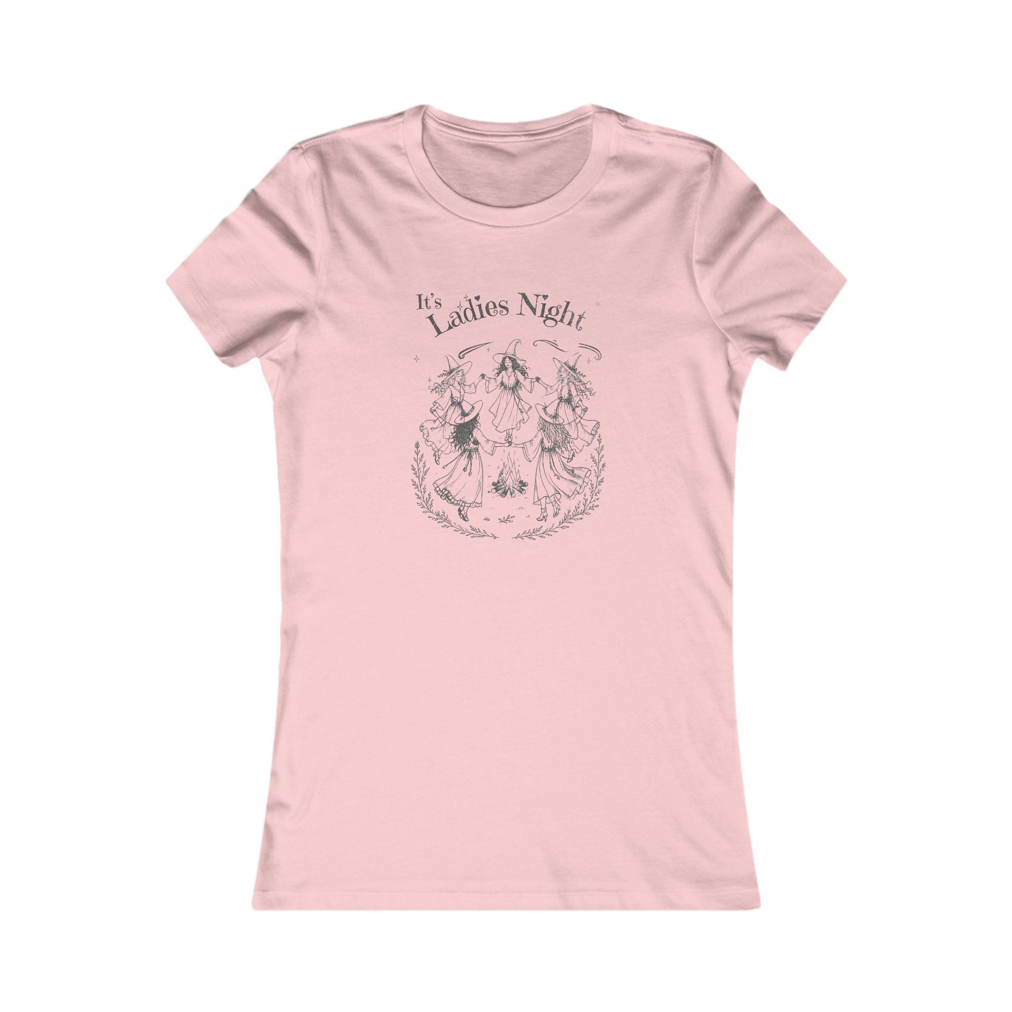 Ladies' Night Floral Witch Tee — 