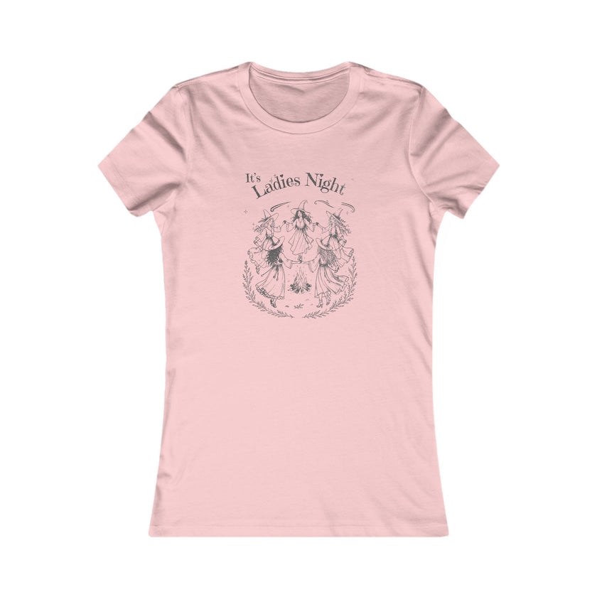 Ladies' Night Floral Witch Tee — 