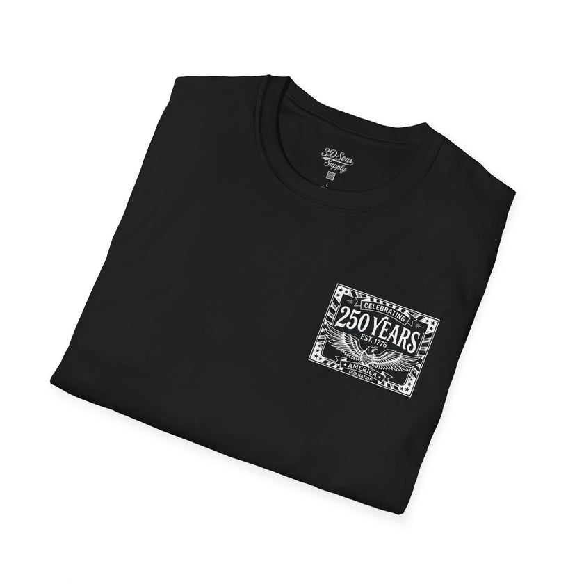 250 Year American Celebration July 4th Independence Day T-Shirt | Patriotic Tee